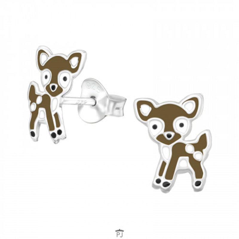 Oorknopjes zilver ree